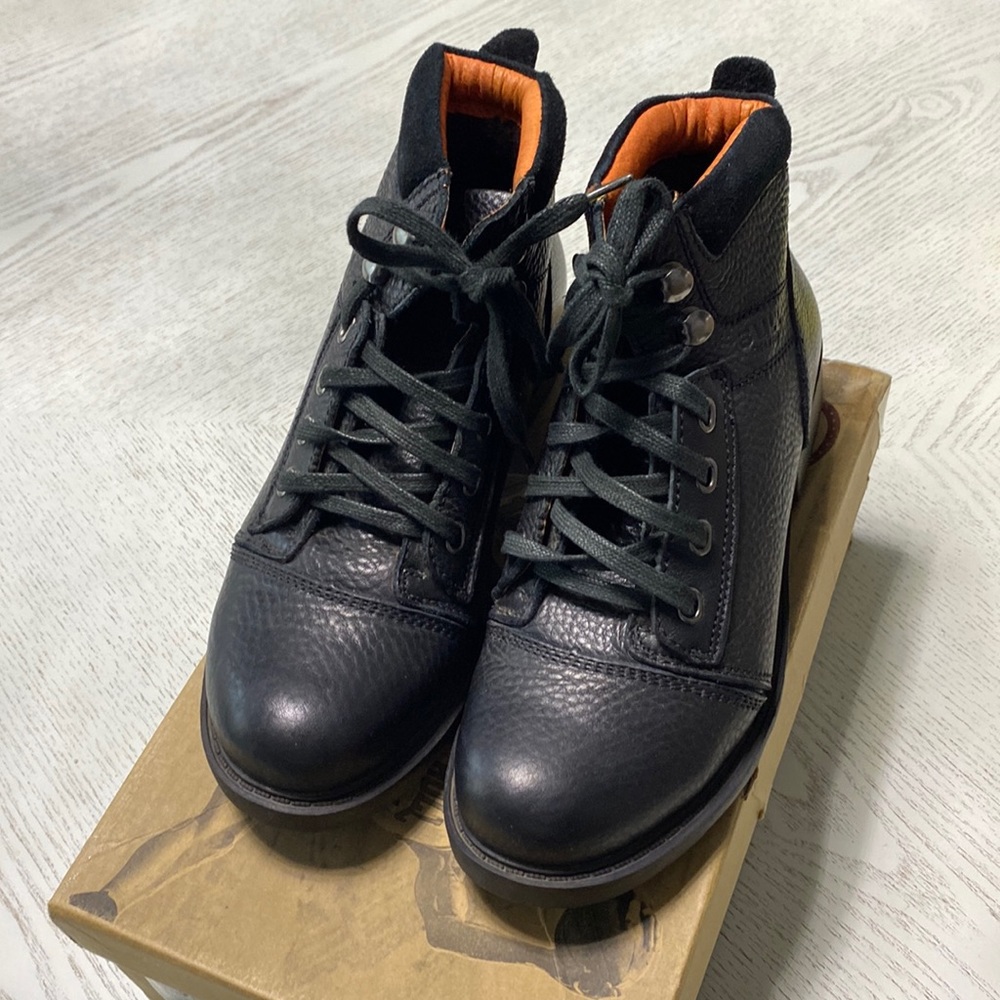 BULL Cap Toe Calf Boots For Women